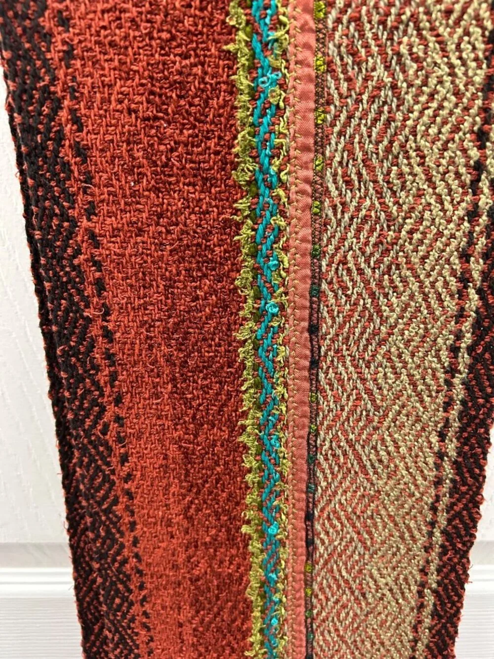 Judi Gaston Hand-Woven Scarf ~ Wearable Art